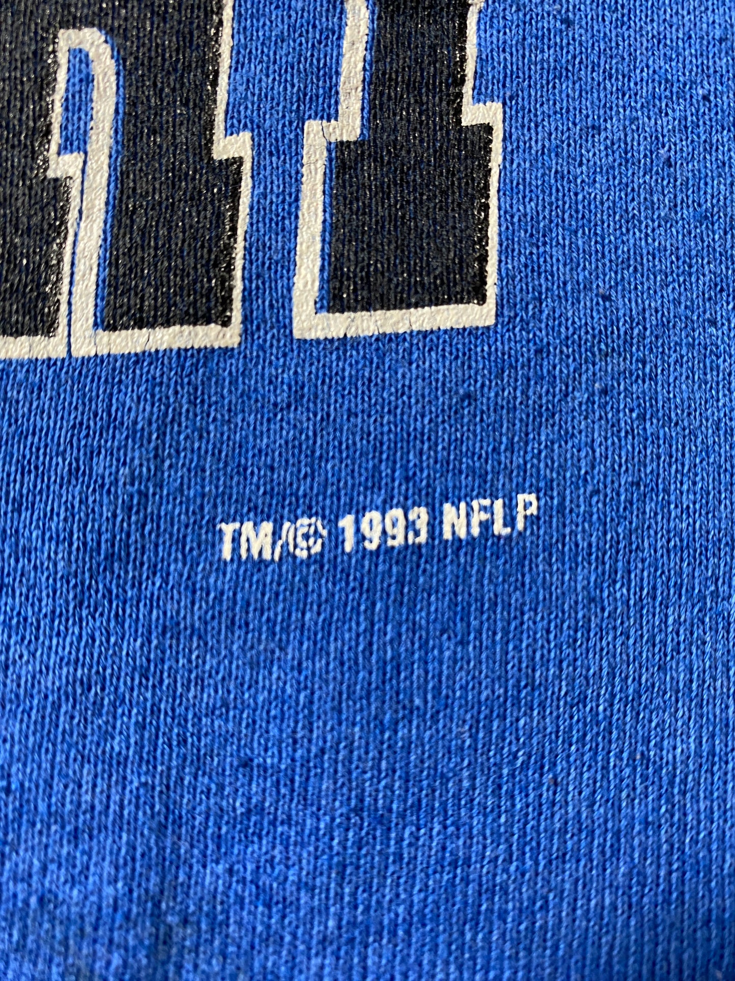 1993 LOS ANGELES RAMS Made in USA Size XL Vintage NFL Sweat-Shirt / F8738S