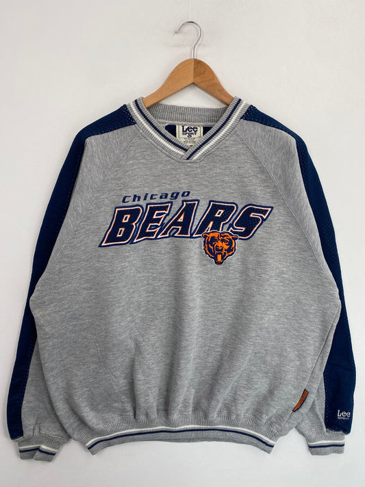 Vintage CHICAGO BEARS Size L NFL Sweatshirt / G6778S