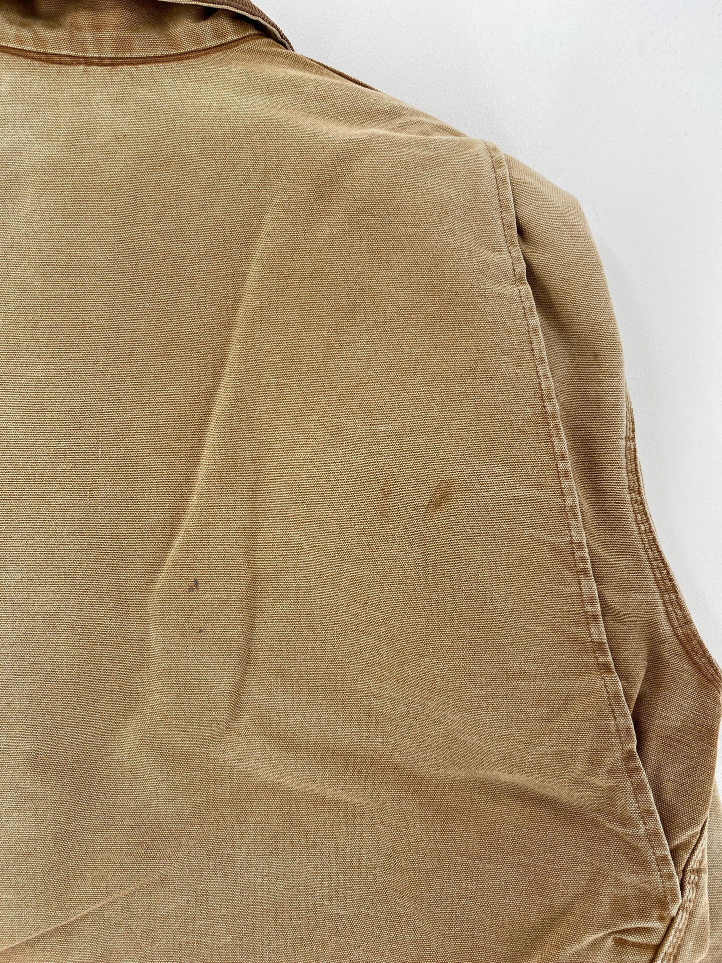 Vintage CARHARTT Size 48(XL) ZIP-UP Duck Jacket / F2738J