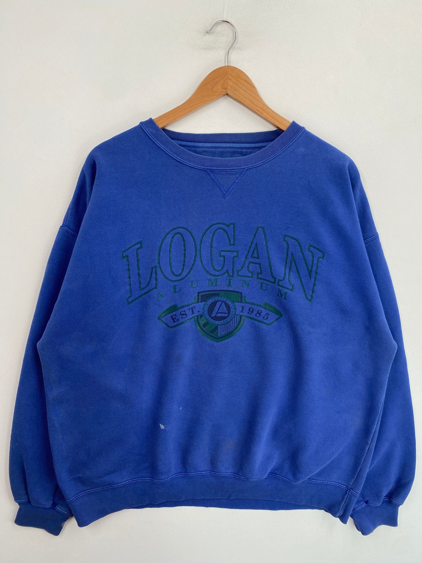 90’s LOGAN ALUMINUM Size XL Vintage Sweat-shirt / G6805S