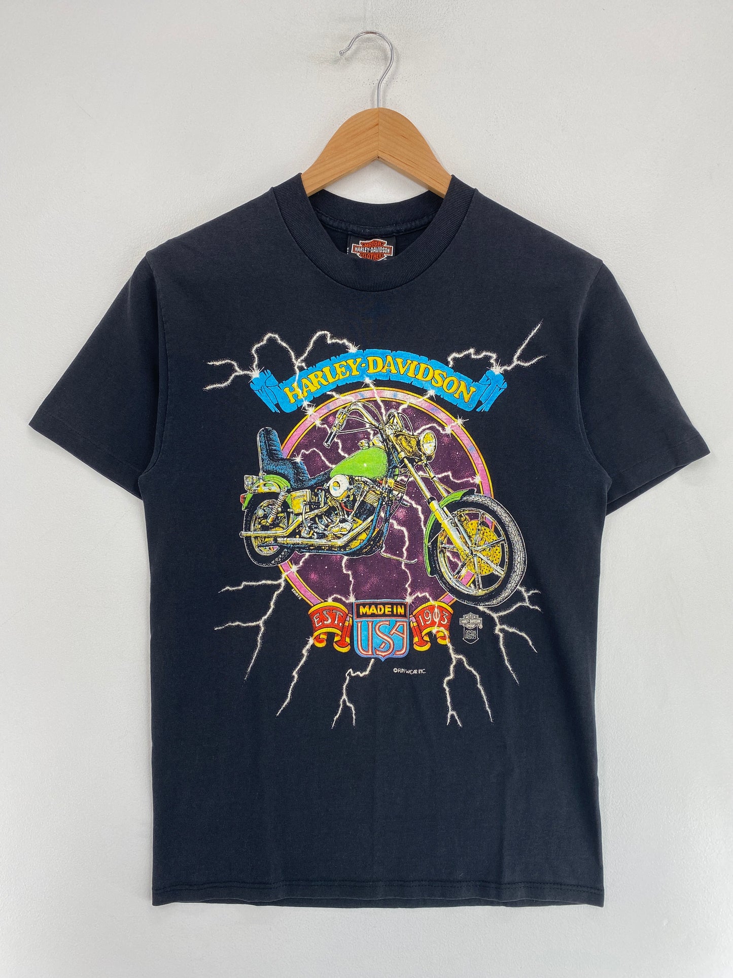 .80’s HARLEY DAVIDSON Size M Vintage T-shirt / G3119T