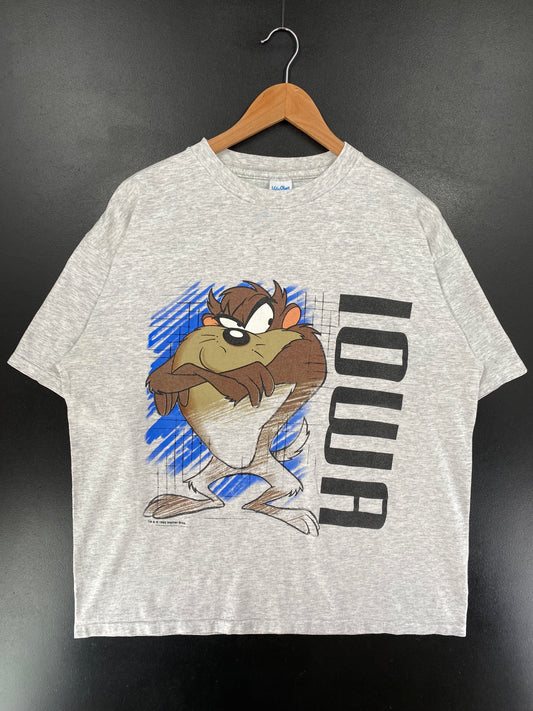 1993 LOONEY TUNES TAZ Made in USA Size XL Vintage T-Shirt / G6818T