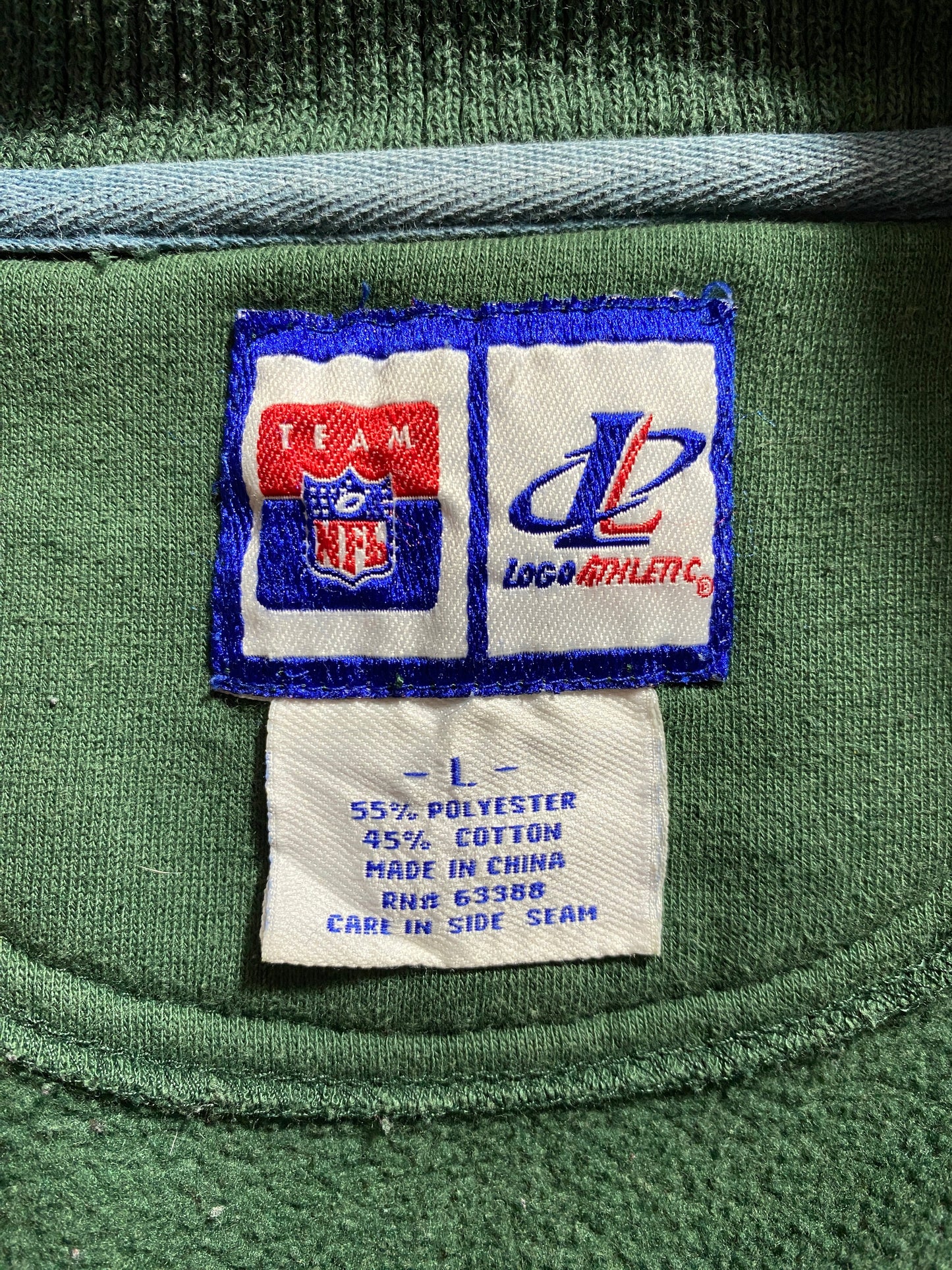 00’ GREEN BAY PACKERS Size L NFL Sweat-shirt / F8140S