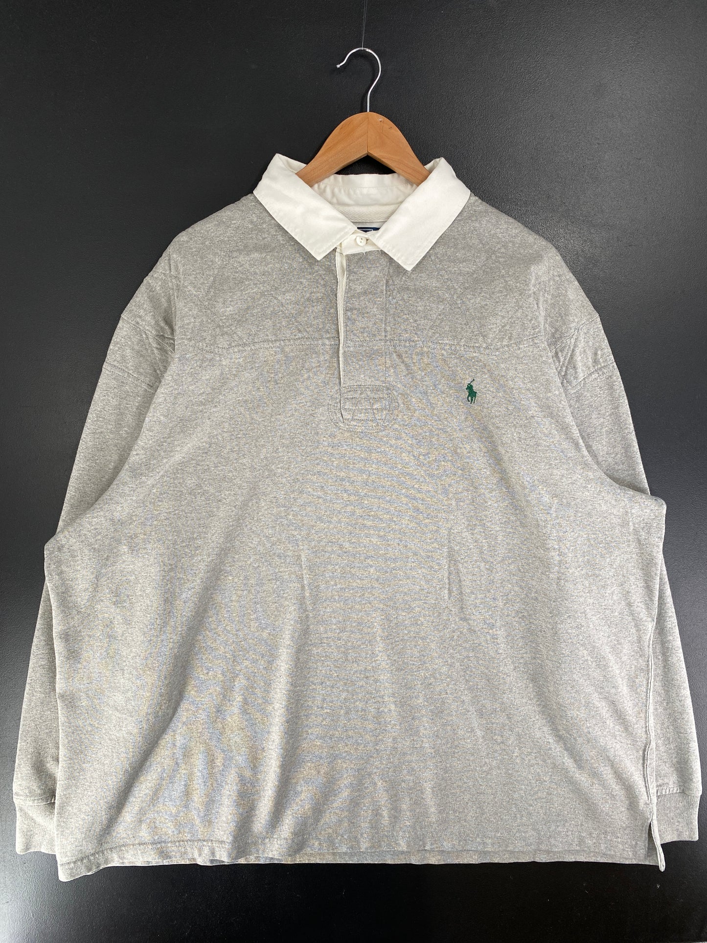 90's POLO RALPH LAUREN Size XXXL Vintage Rugby-Shirt / G3169R