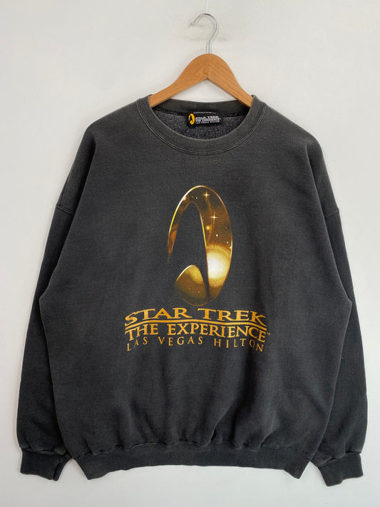 90’s STAR TREK LAS VIGAS HILTON Made in USA Size XL Vintage Sweat-shirt / G6836S