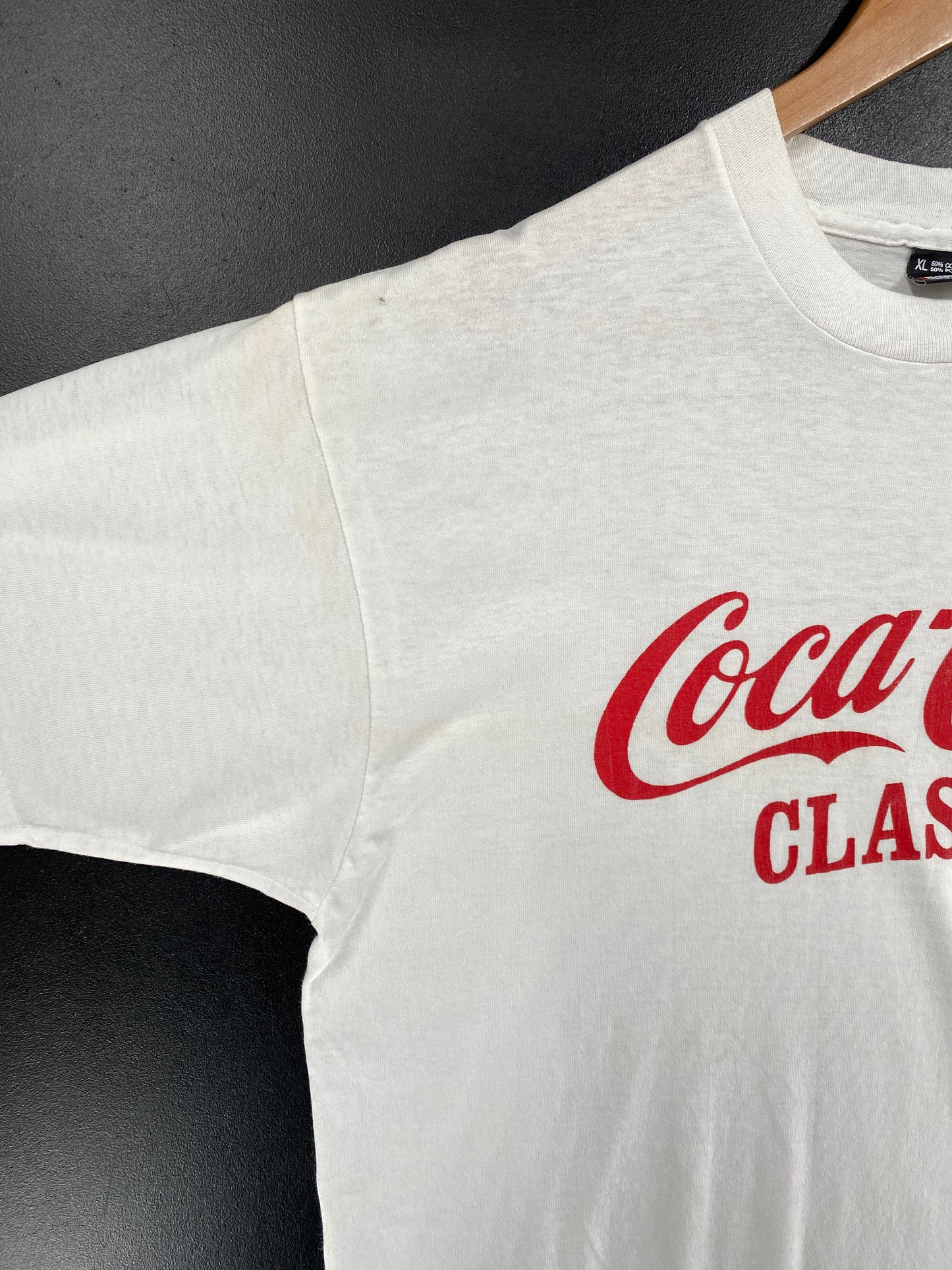 90’s COCA COLA Size XL Vintage T-shirt / G6841T