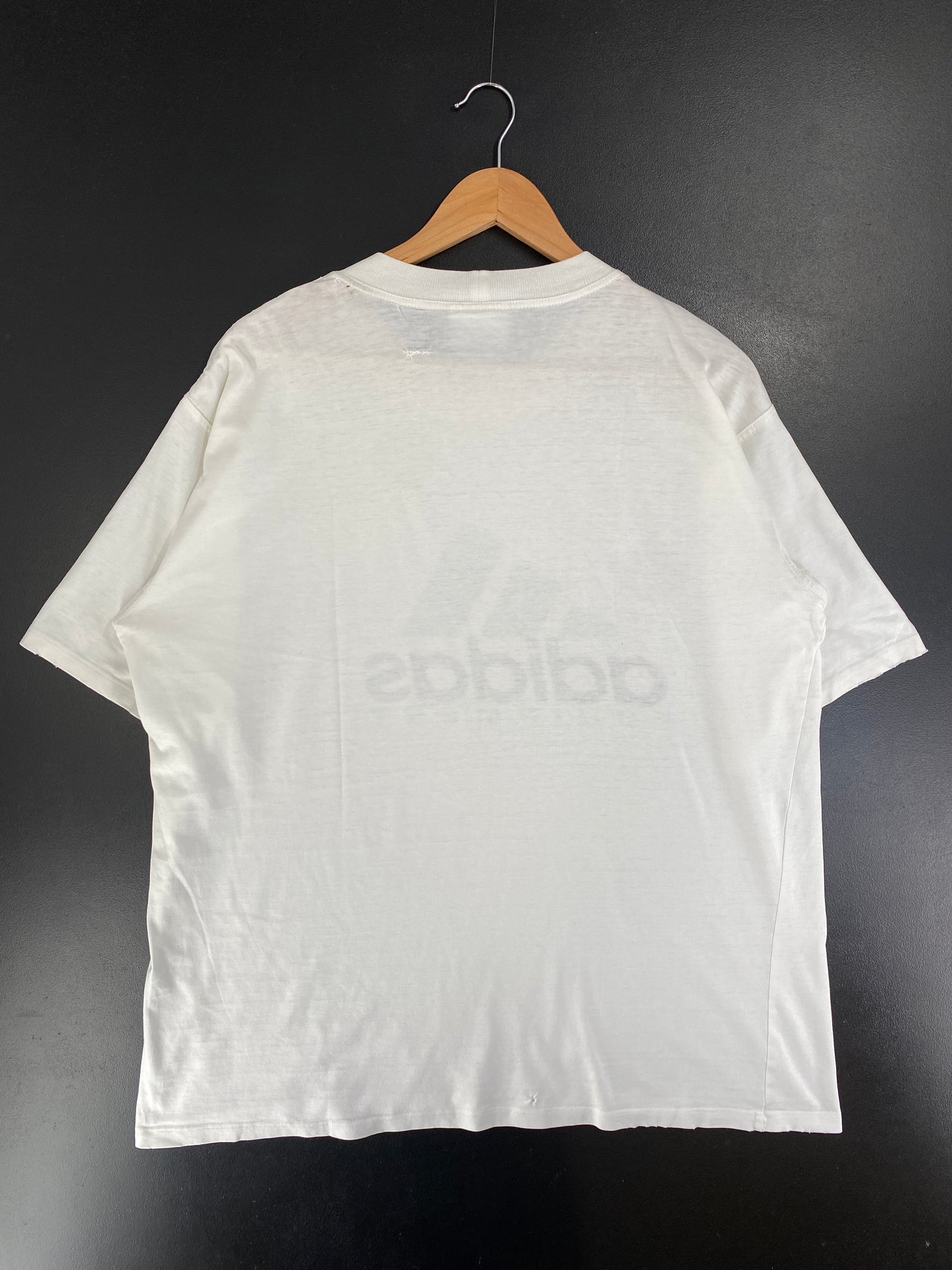 90's ADIDAS Size No Tag (Approx.XL) Vintage T-Shirts / G3191T