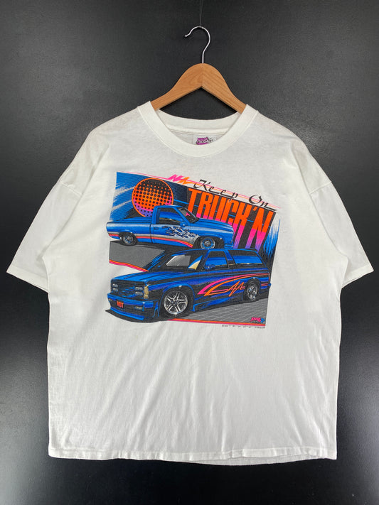 1990 CHEVROLET TRUCK Size XXL Vintage Racing T-shirt / G6850T