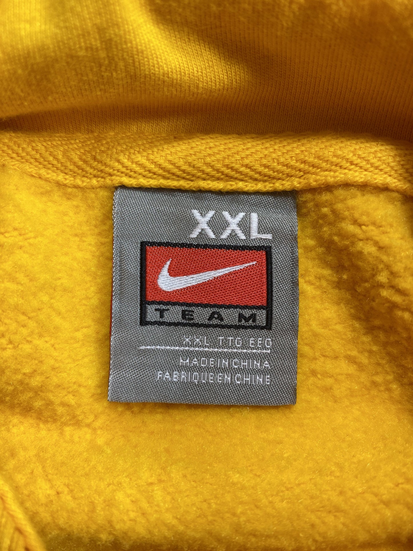 00' NIKE x IOWA Size XXL Vintage College Hoodie Sweat-shirt / G614S