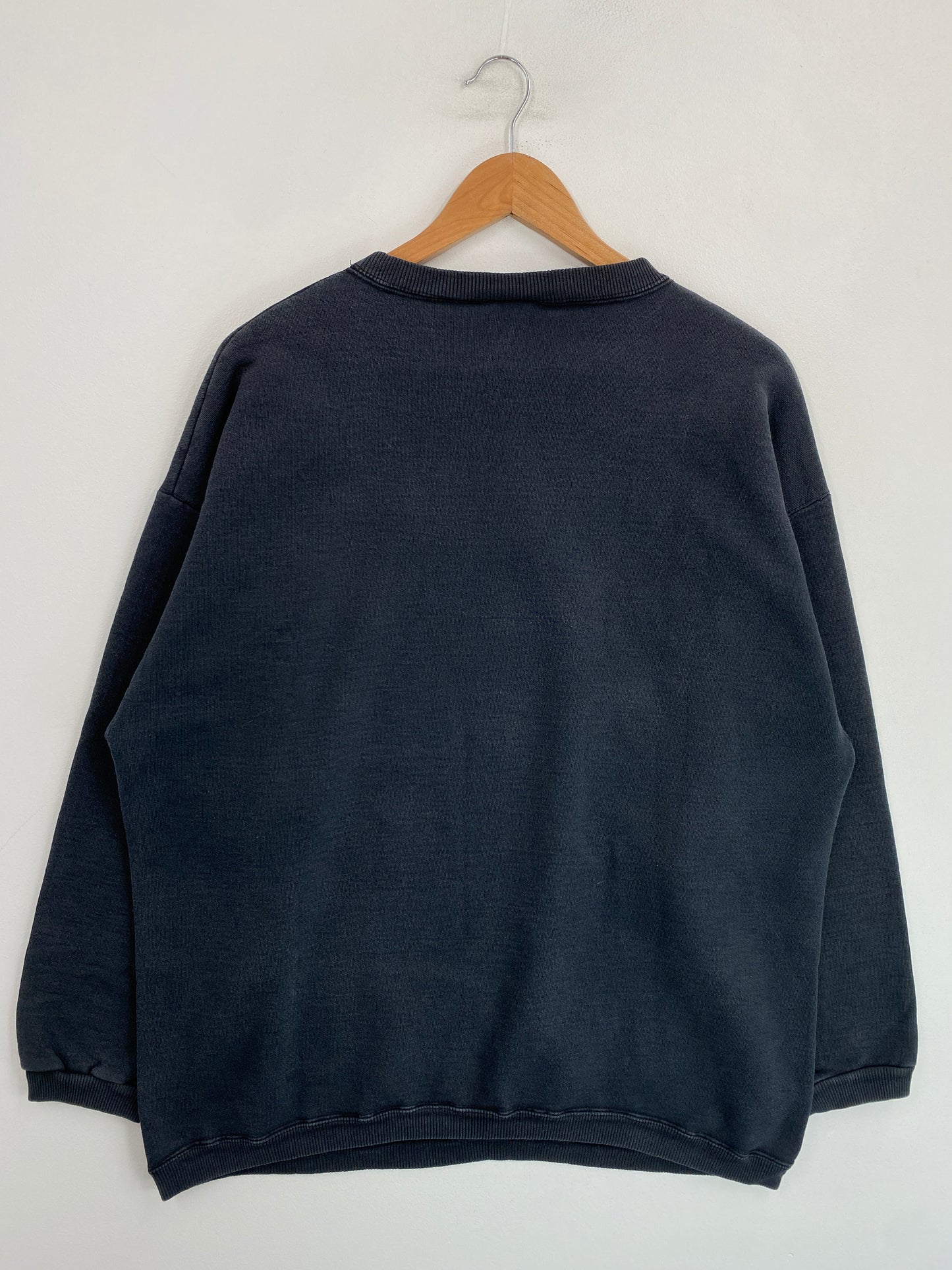 90’s WOLF Size No Tag (Approx.L) Animal Sweat-Shirt / G6892S