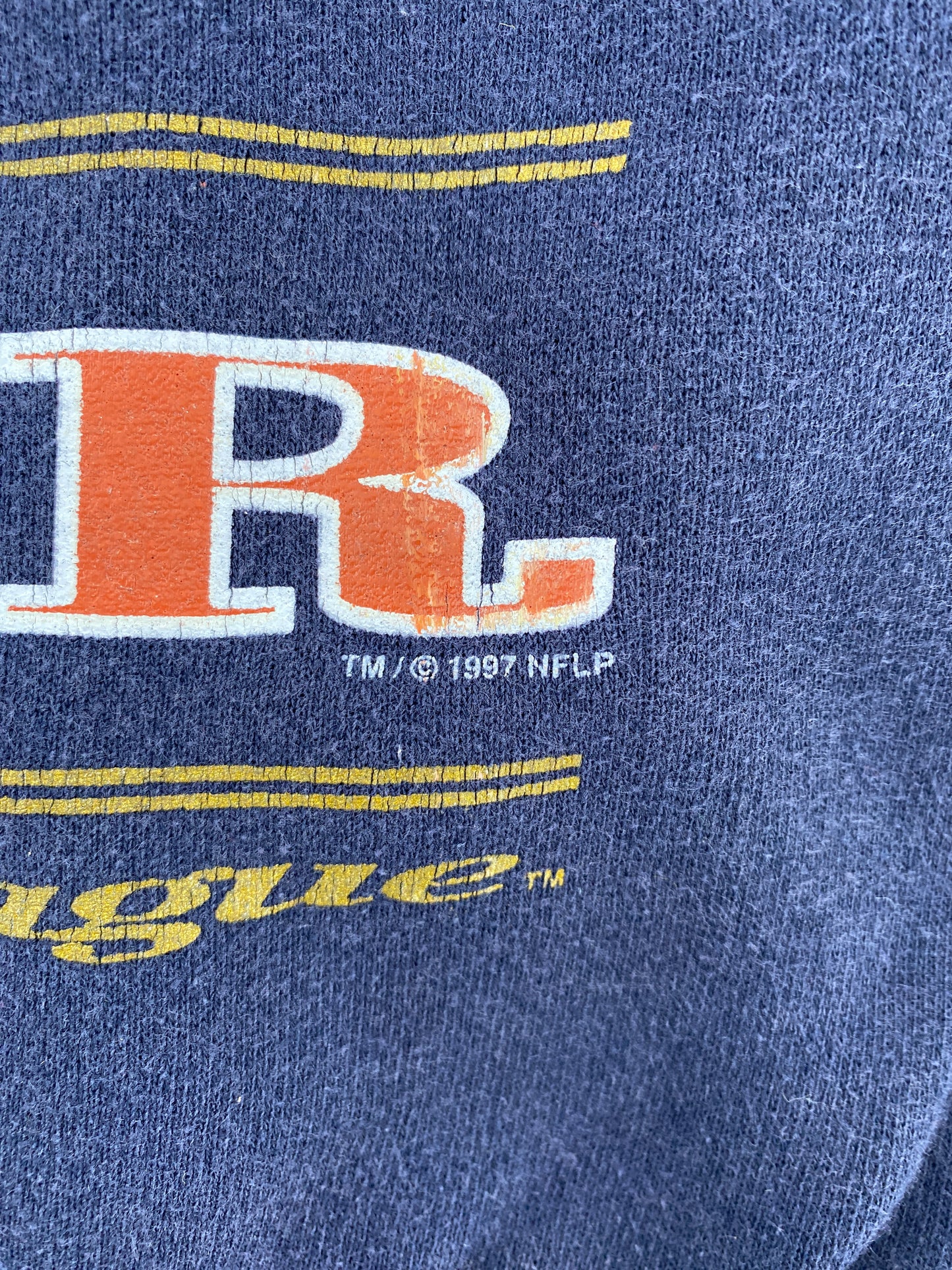 90's DENVER BRONCOS Size L Made in USA Vintage NFL Sweat-shirt / G4526S