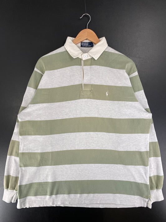 90’s POLO RALPH LAUREN Size L Vintage Rugby Shirt / G3372R