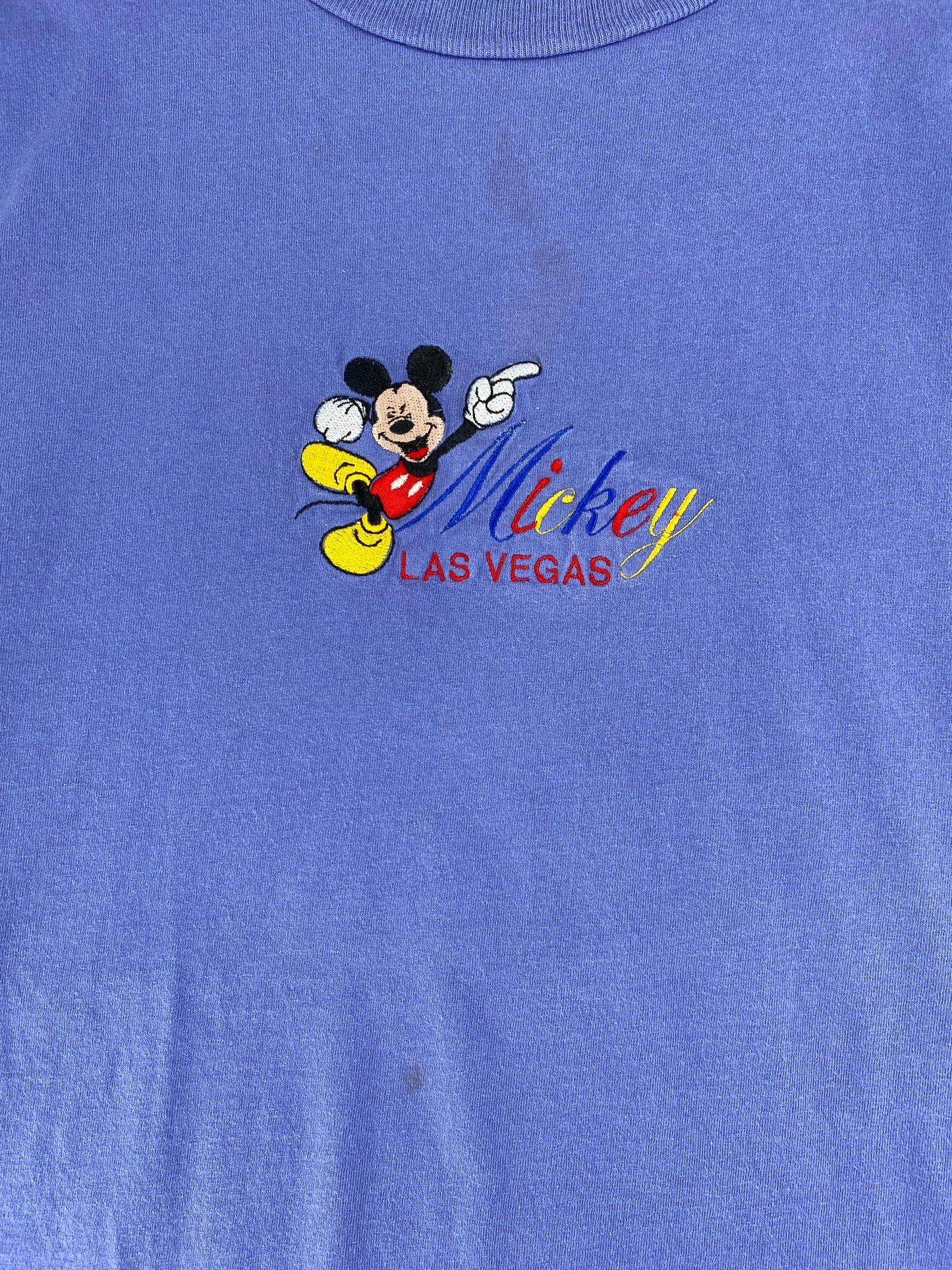 (XXL) 90’s DISNEY MICKEY LAS VEGAS T-Shirt / A0738T