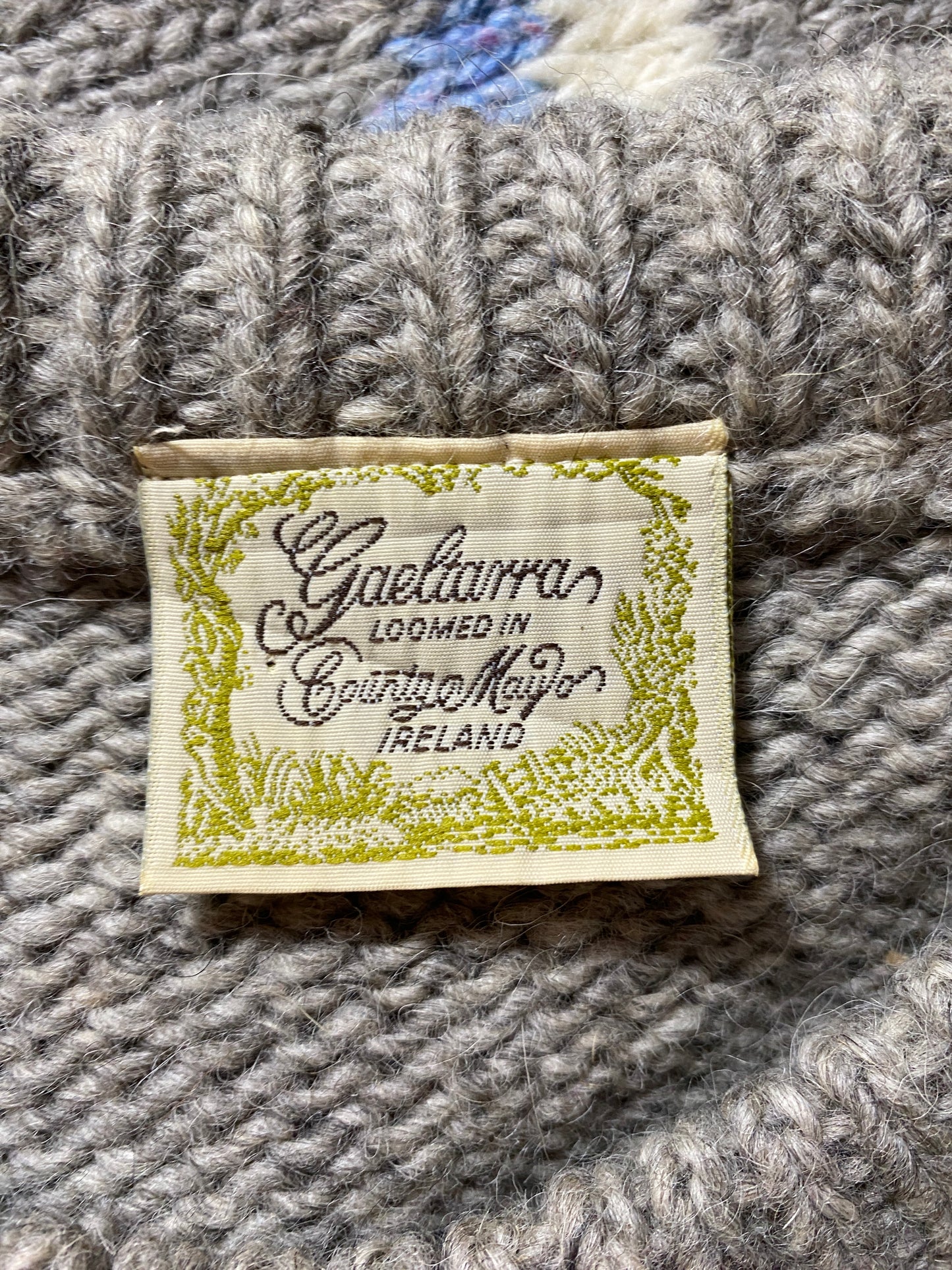 Vintage GAELTARRA Size Approx. M Wool Knit Sweater / G6992K