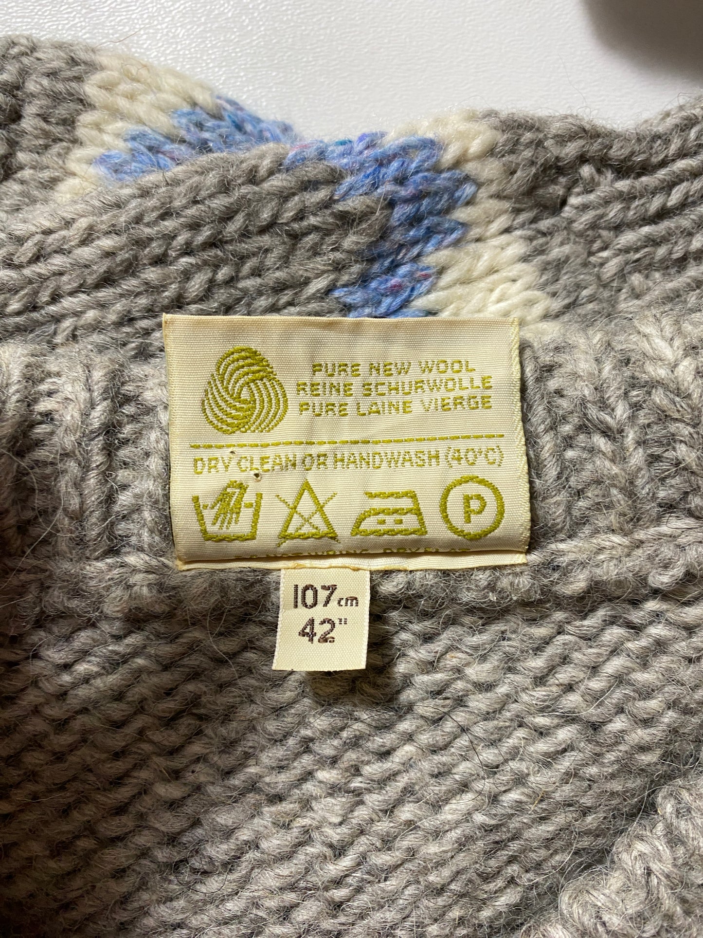 Vintage GAELTARRA Size Approx. M Wool Knit Sweater / G6992K