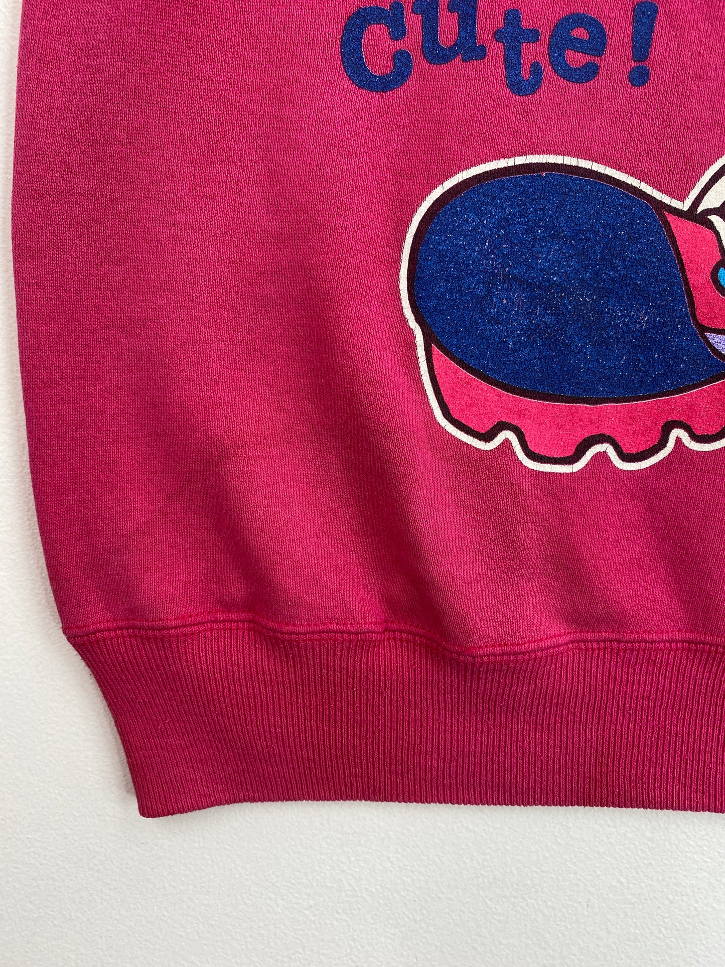 1995 LOONEY TUNES TWEETY Size No Tag (Approx.L) Vintage Sweat-shirt / G7013S