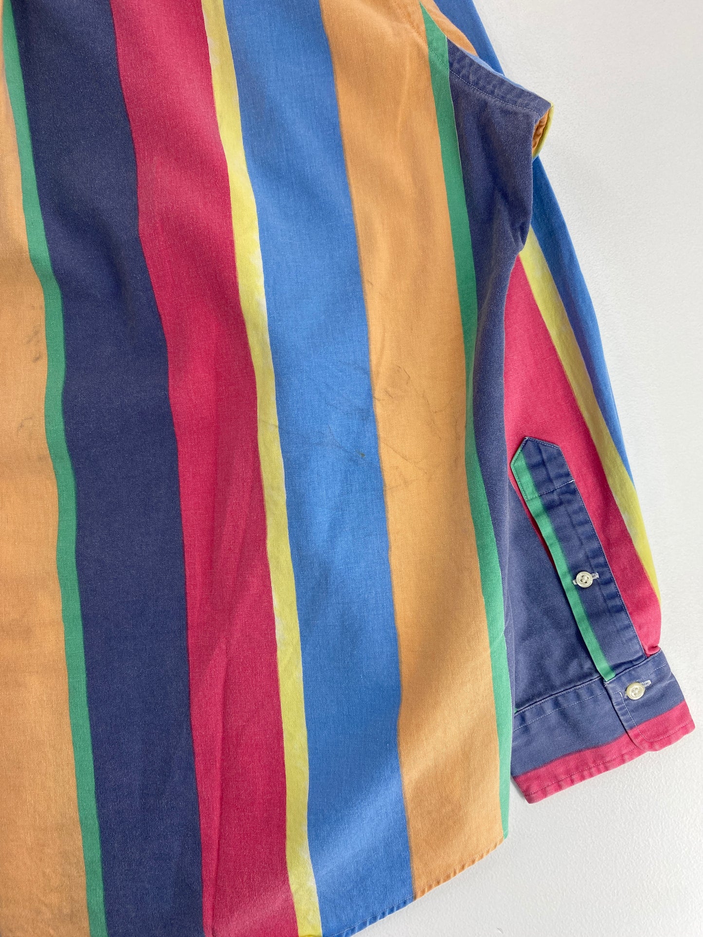 90's POLO PLAID LAUREN Size XL Vintage Button Down Shirt / G3402B