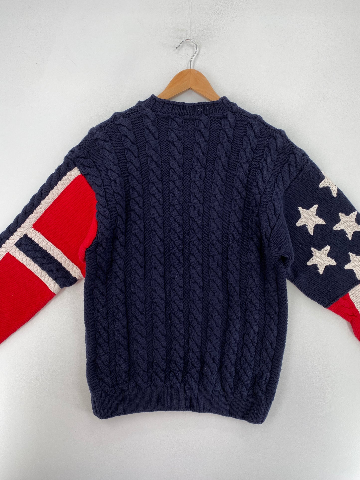 90’s TOMMY HILFIGER Size L Vintage Knit Sweater / G5292K