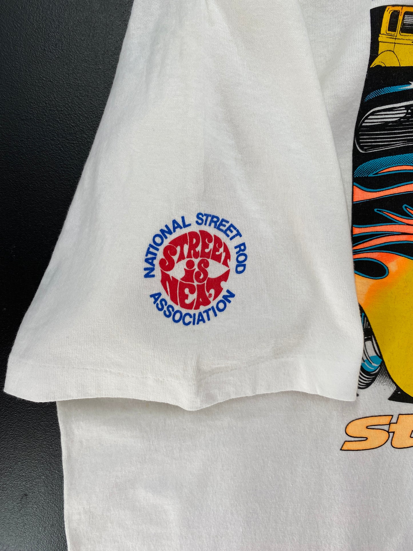 90's NATIONAL STREET ROD ASSOCIATION Made in USA Size XXL Vintage Racing T-shirt / G7021T
