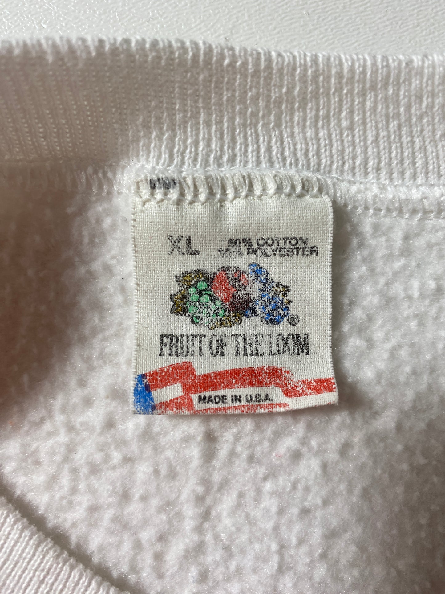 1989 HALLOWEEN FRIGHT NIGHT Made in USA Size XL Vintage Sweat-Shirt / F3122S