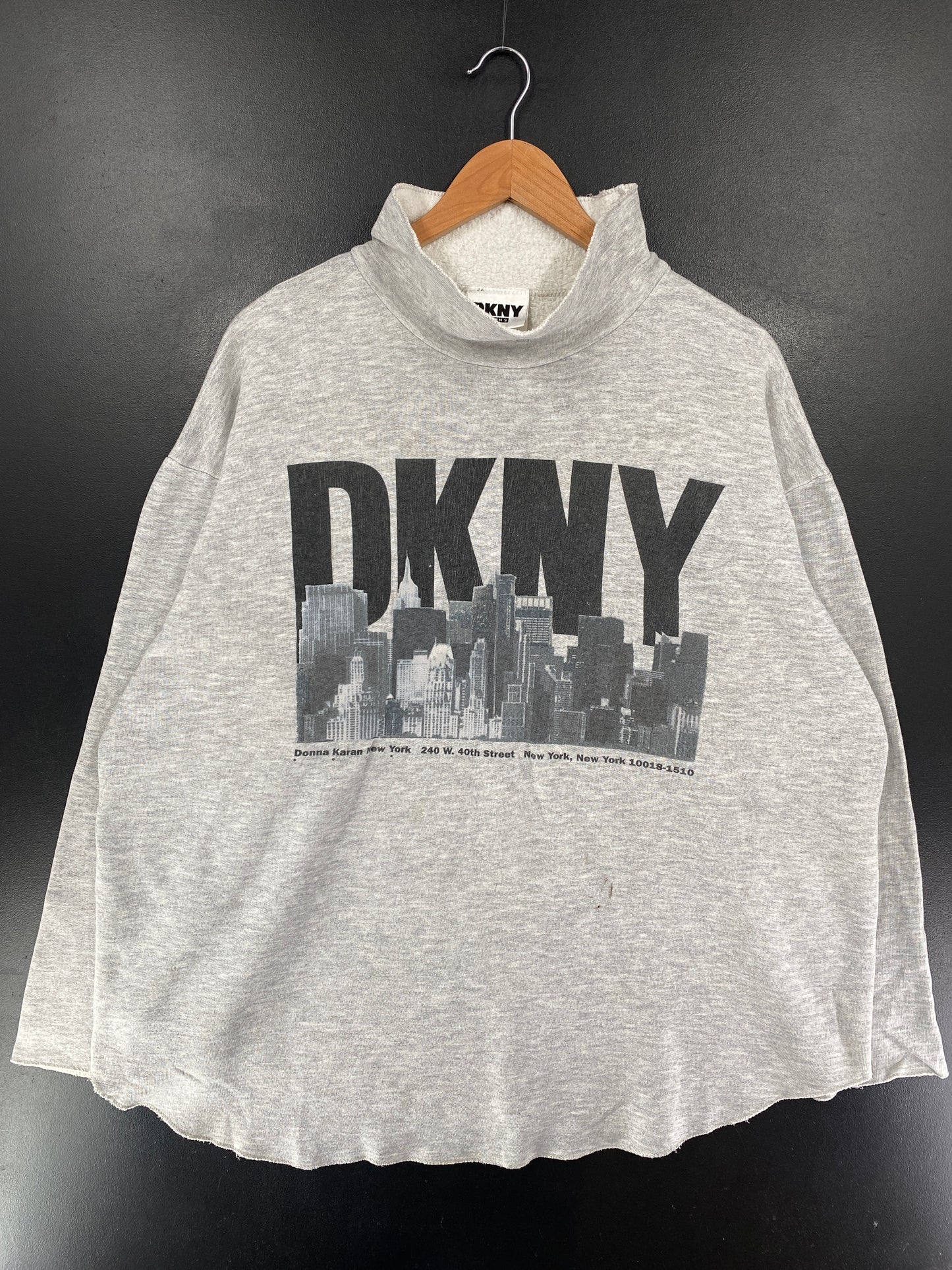 90’s DKNY Made in USA Size M Vintage Sweat-shirt / G7064S