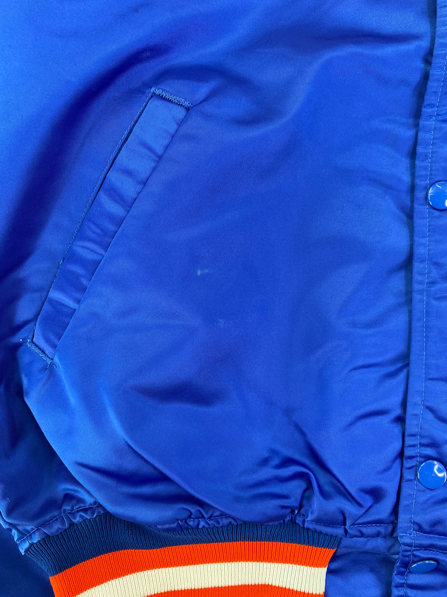 Early 90’s STARTER x NEW YORK JETS Size L NBA Nylon Jacket / F9825J