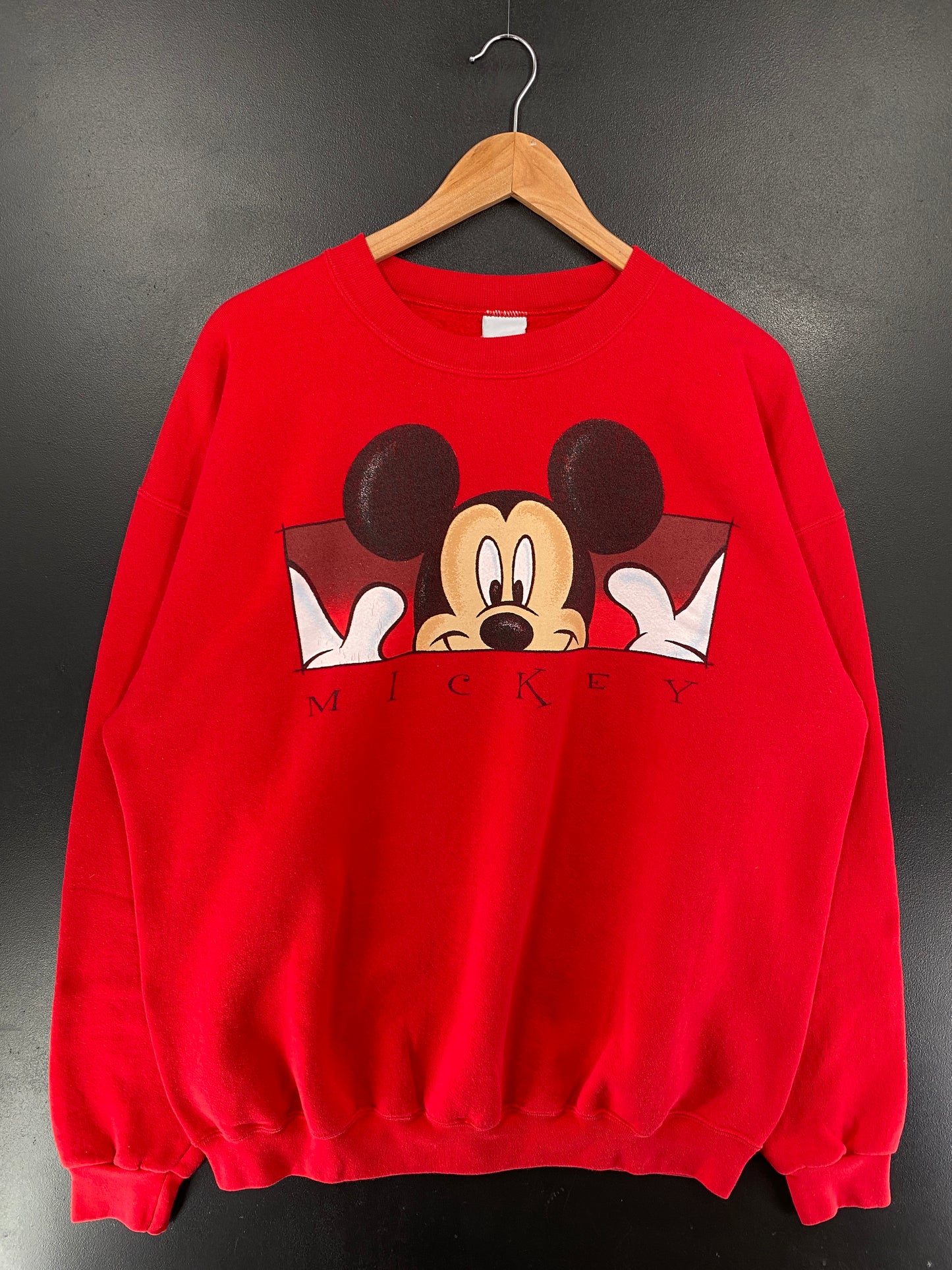 90's DISNEY MICKEY Made in USA Size XXL Vintage Sweat-Shirt / G7098S
