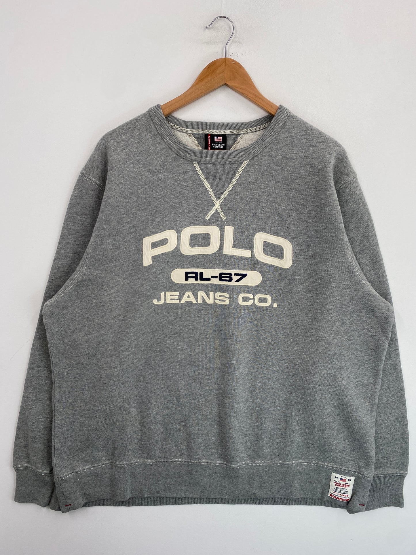 Vintage POLO JEANS RALPH LAUREN Size XL Sweat-Shirt / G7125S