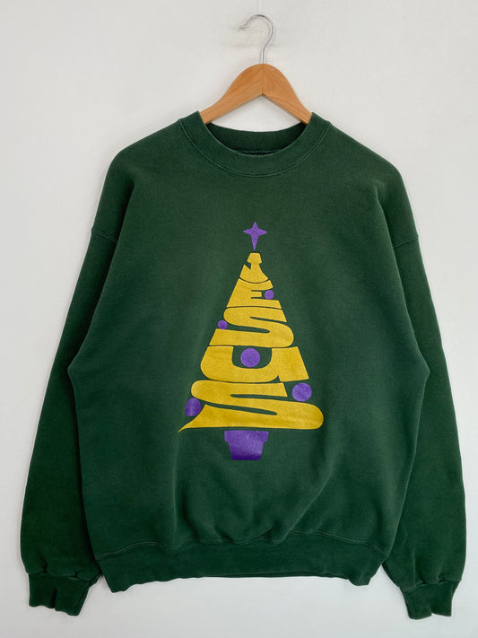 Vintage JESUS Size No tag (Approx. L) Sweat-Shirt / G7142S