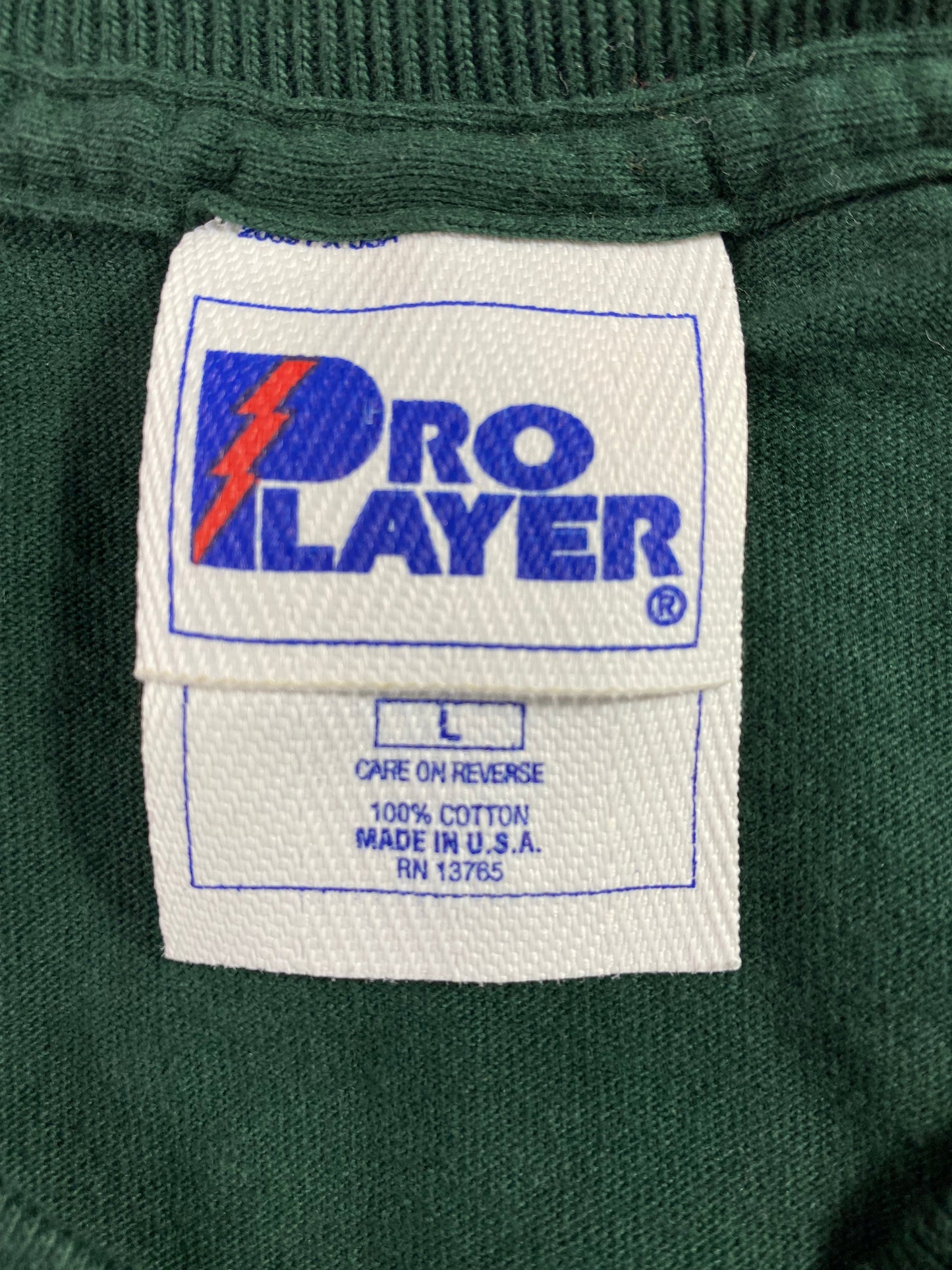 (L) 90's GREEN BAY PACKERS Vintage NFL T-Shirt / A0918T