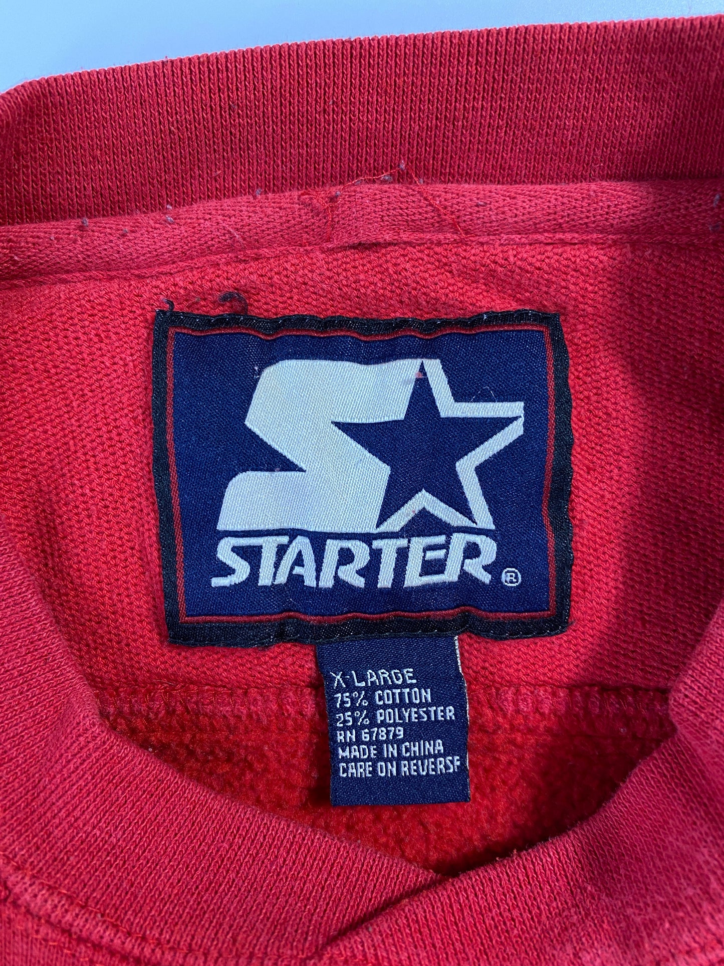 90’s STARTER x NEW ENGLAND PATRIOT Size XL NFL Sweat-shirt / E8166S