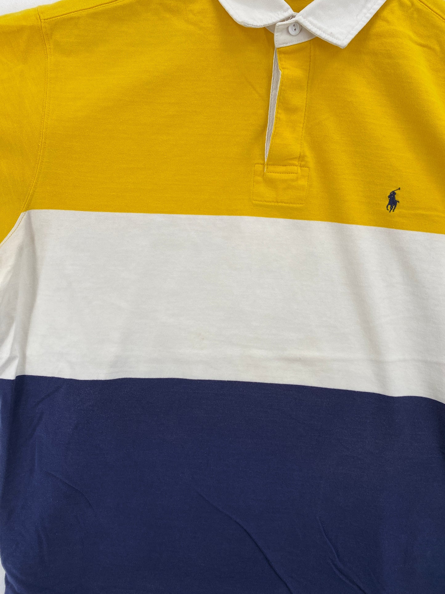 .90’s POLO RALPH LAUREN Size XL Vintage Rugby-Shirt / E8591B