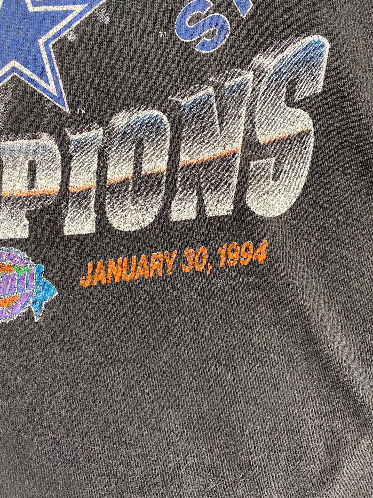 1994 STARTER x DALLAS COWBOYS Made in USA Size XL Vintage NFL T-shirt / F2128T