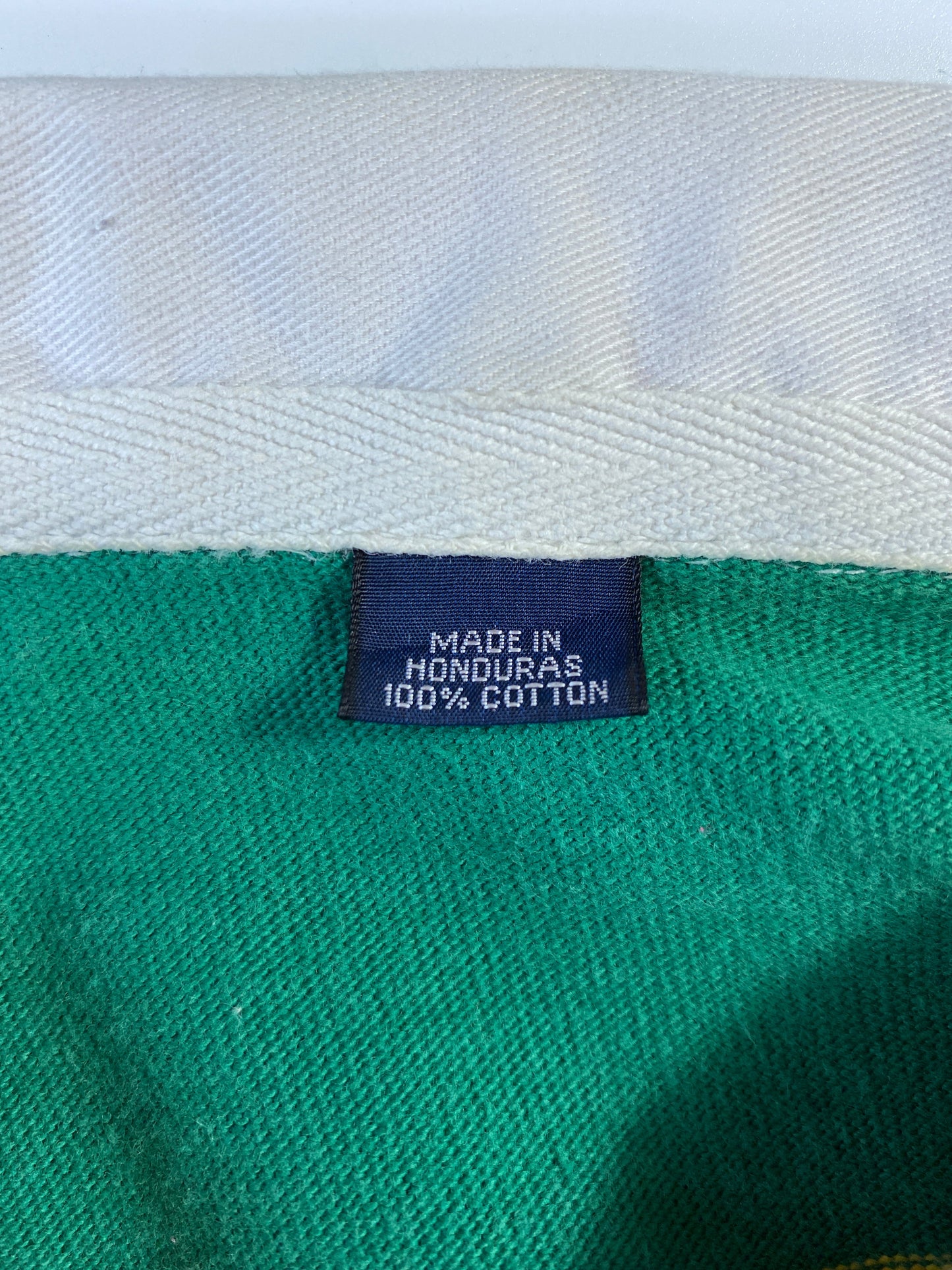 90’s POLO RALPH LAUREN Size No Tag (Approx.XXL) Vintage Rugby-Shirt / E8303B