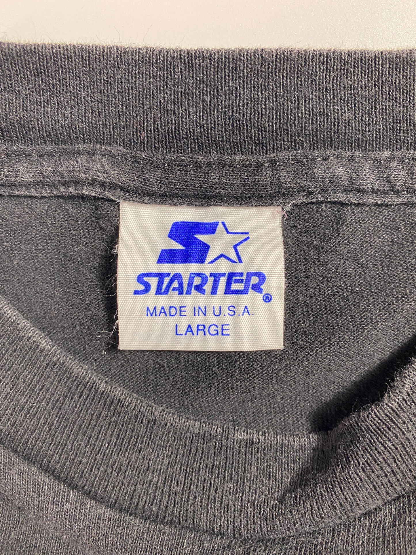 1995 STARTER x STANLEY CUP NEW JARSEY DEVILS Made in USA Size L Vintage NHL T-shirt / F2126T