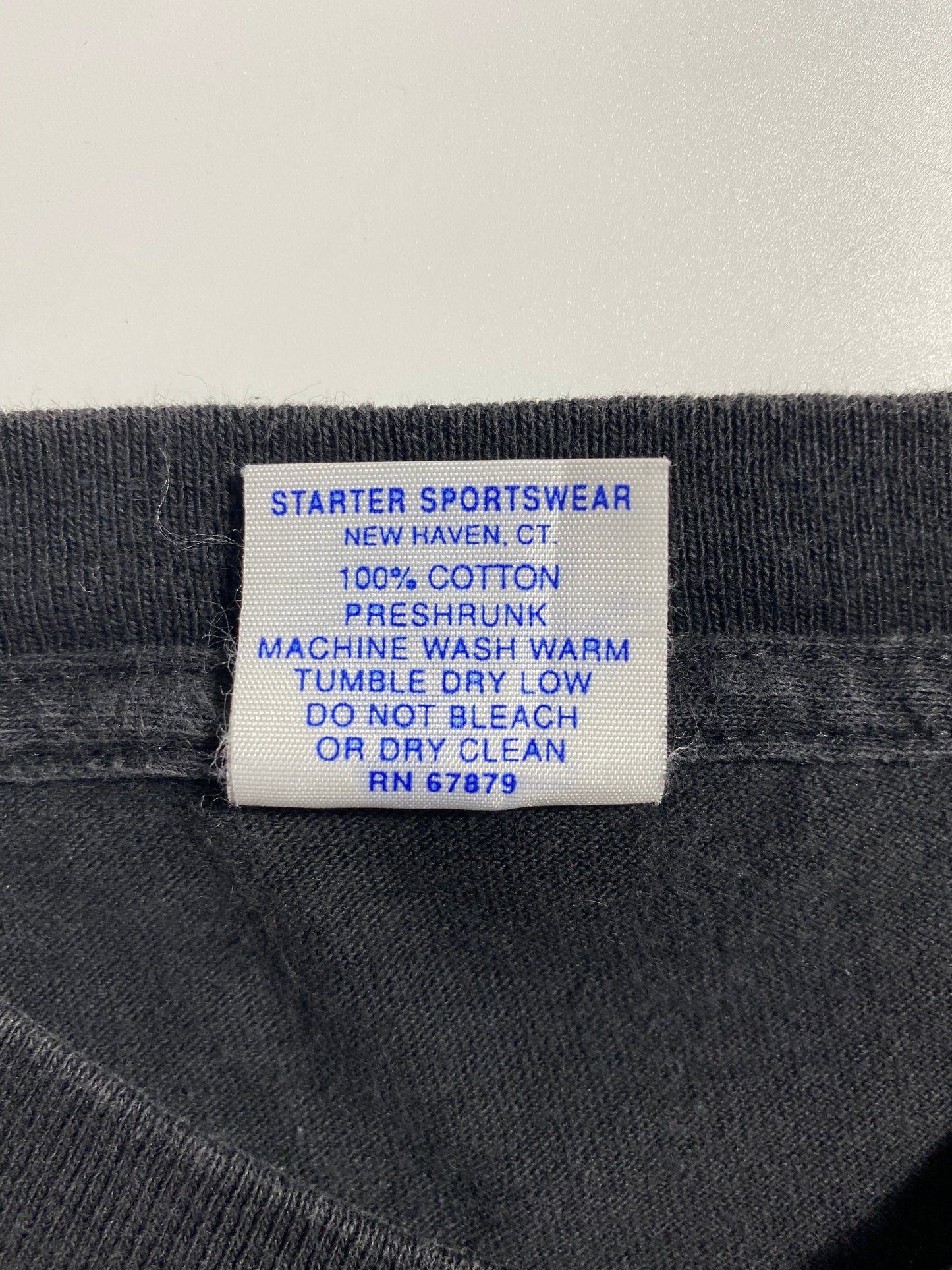 1995 STARTER x STANLEY CUP NEW JARSEY DEVILS Made in USA Size L Vintage NHL T-shirt / F2126T