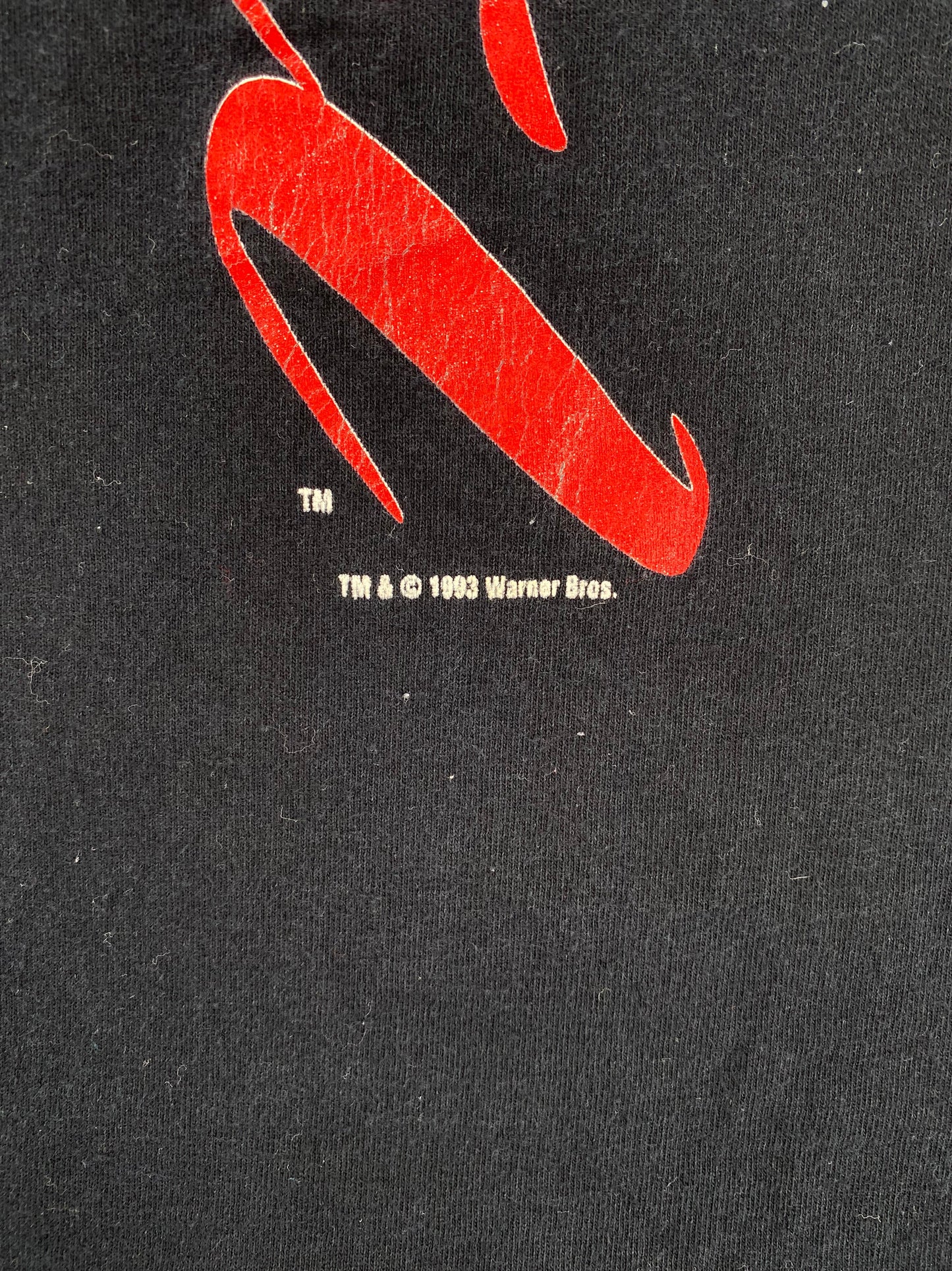 1993 LOONEY TUNES TAZ Made in USA Size L Vintage T-Shirt / F3889T