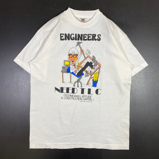 (L) 90’s ENGINEERS T-Shirt / A0684T