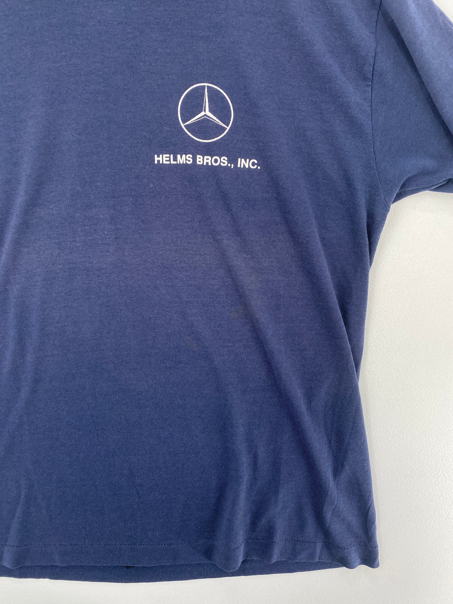 80's MERCEDES BENZ Made in USA Size XL Vintage T-shirt / G3132T