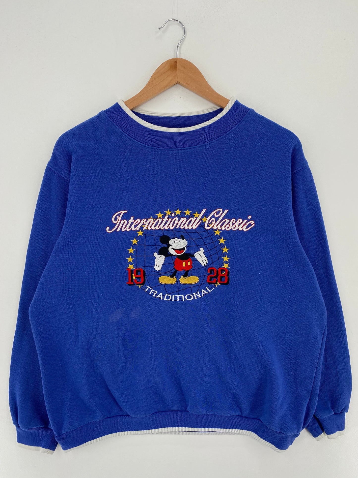 90's DISNEY MICKEY Size M Vintage Sweat-shirt / F7379S
