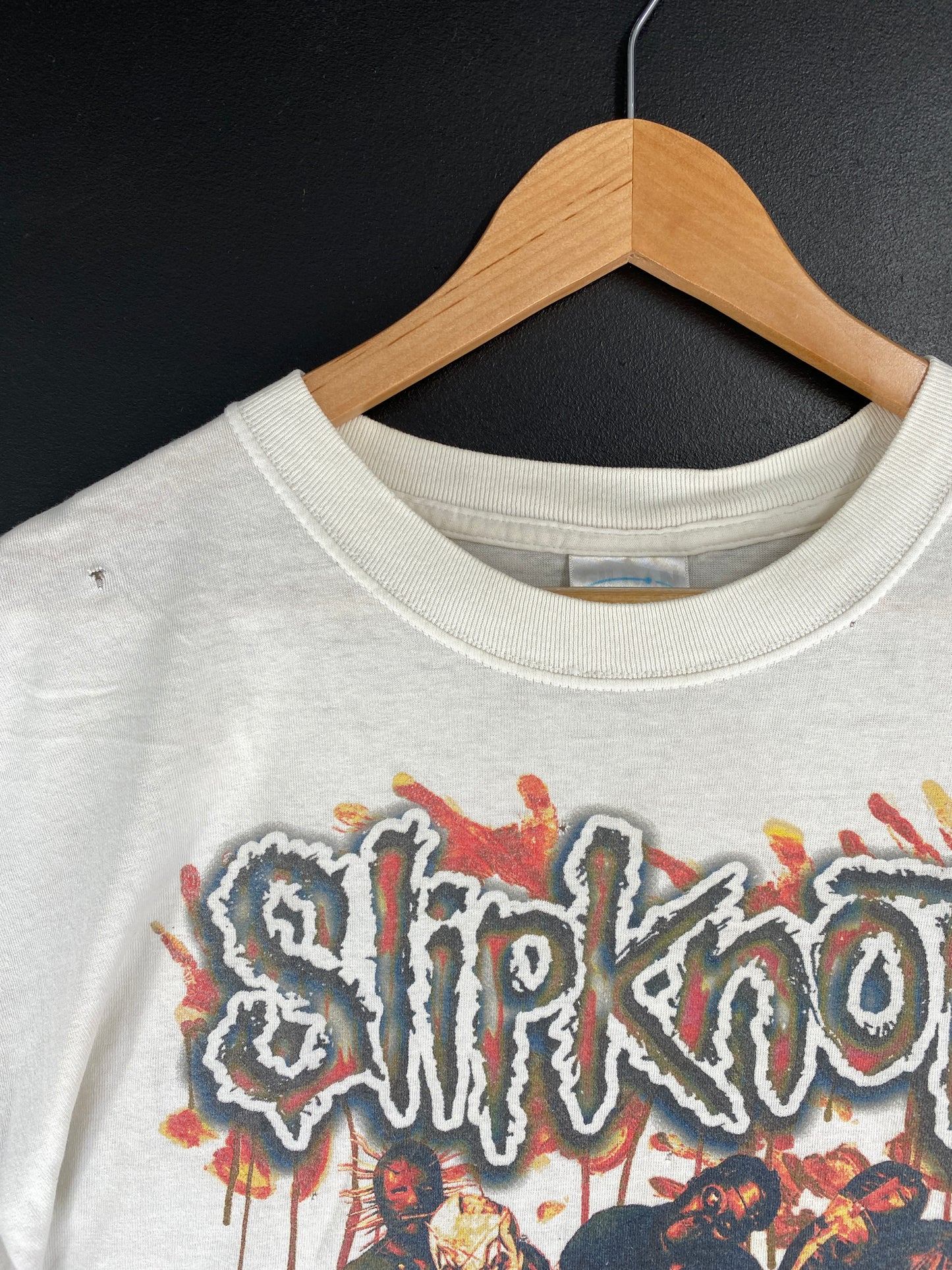 00’ SLIPKNOT Size XL Vintage Music T-shirt / E6981T