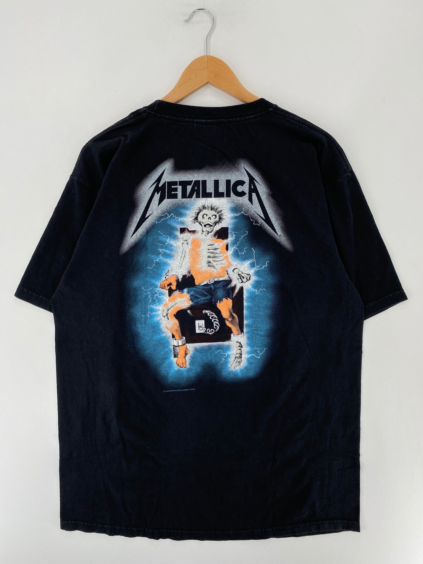00’ METALLICA Size XL Music T-shirt / E6988T