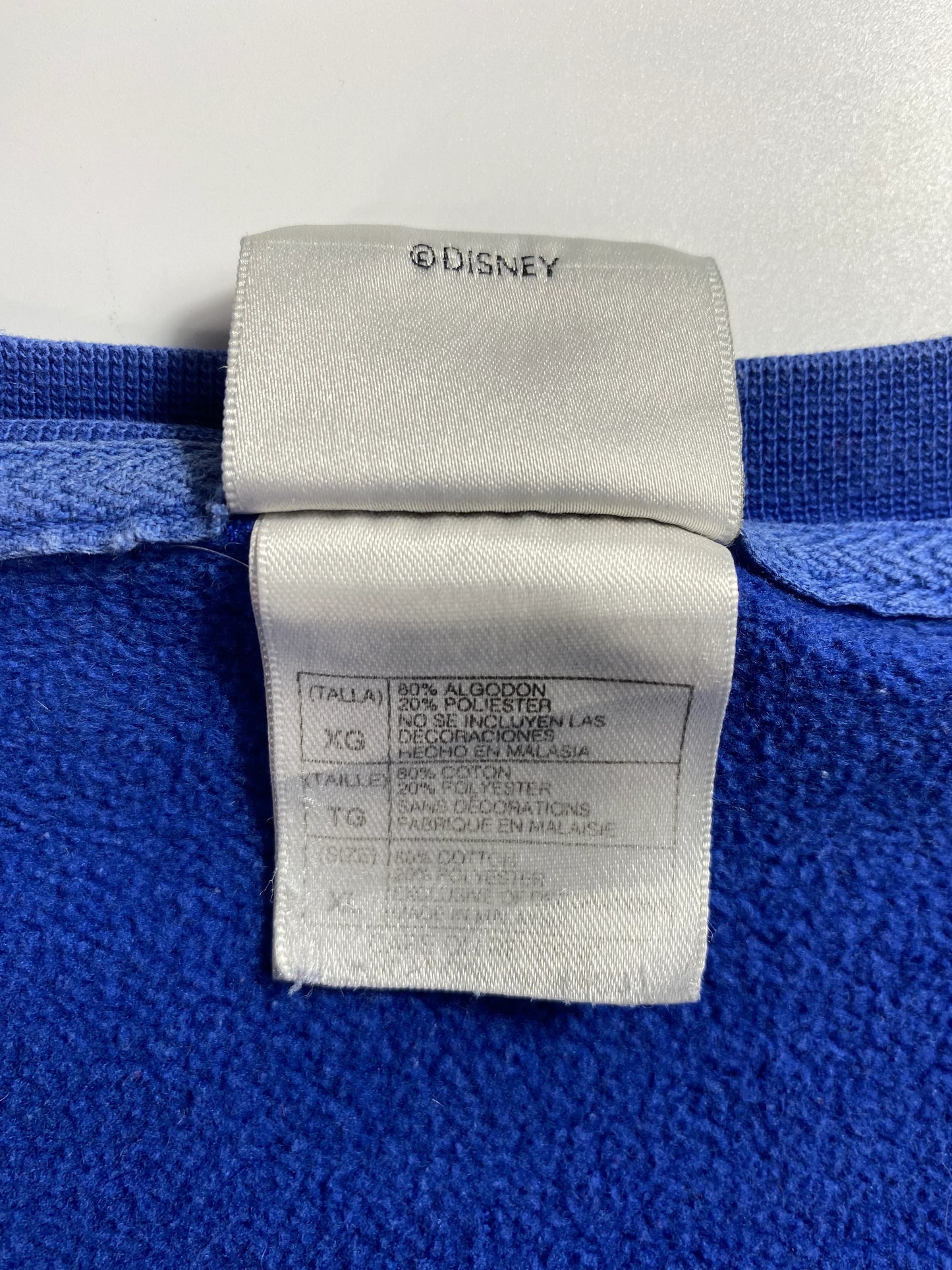 00' DISNEY MICKEY Size XL Vintage Sweat-shirt / G3690S