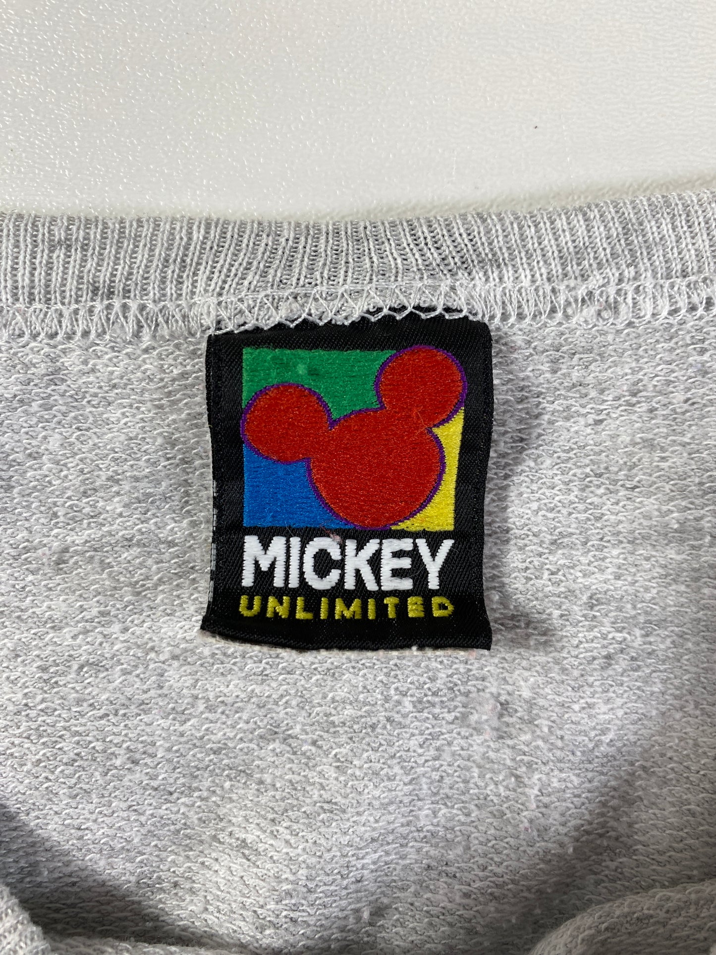 .90's DISNEY MICKEY MOUSE Made in USA Size XXL Vintage Sweat-shirt / E7332S