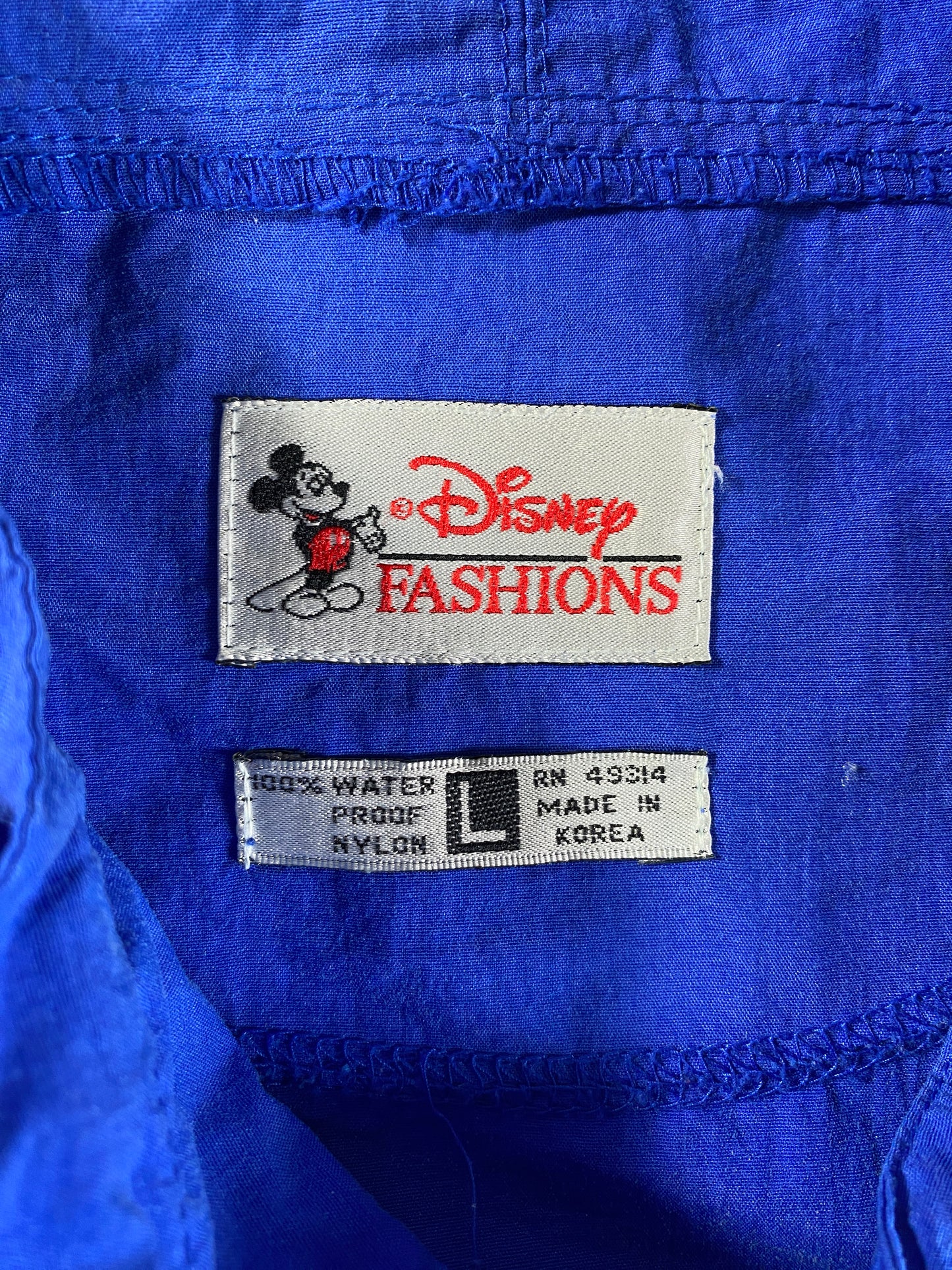 .00' DISNEY MICKEY Size L Vintage Nylon Jacket / E7340N