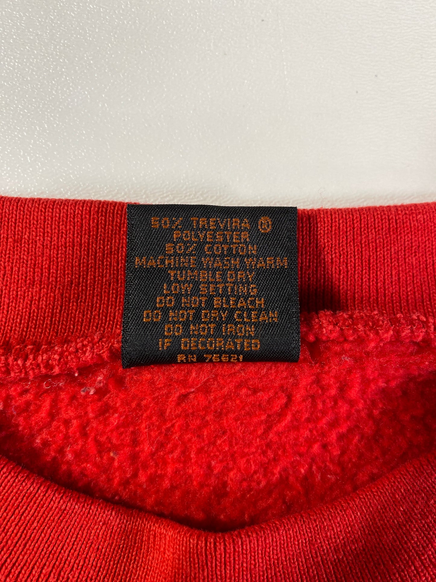 1989 MISSOURI TIGERS Made in USA Size L Vintage College Sweat-shirt / G2181S