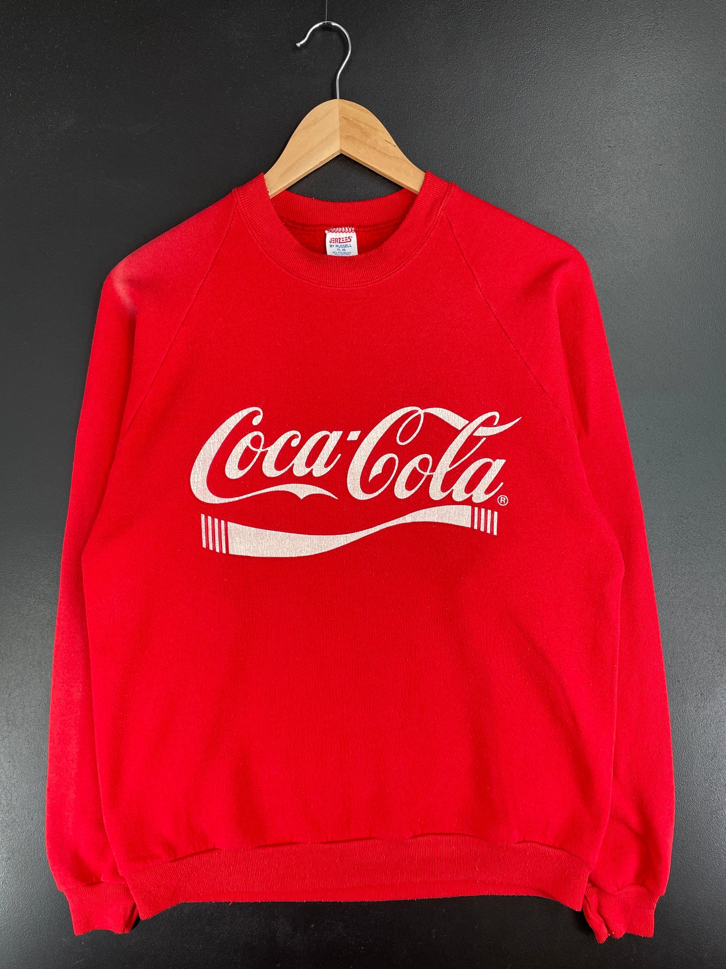 80’s COCA COLA Made in USA Size XL Vintage Sweat-shirt / G3732S
