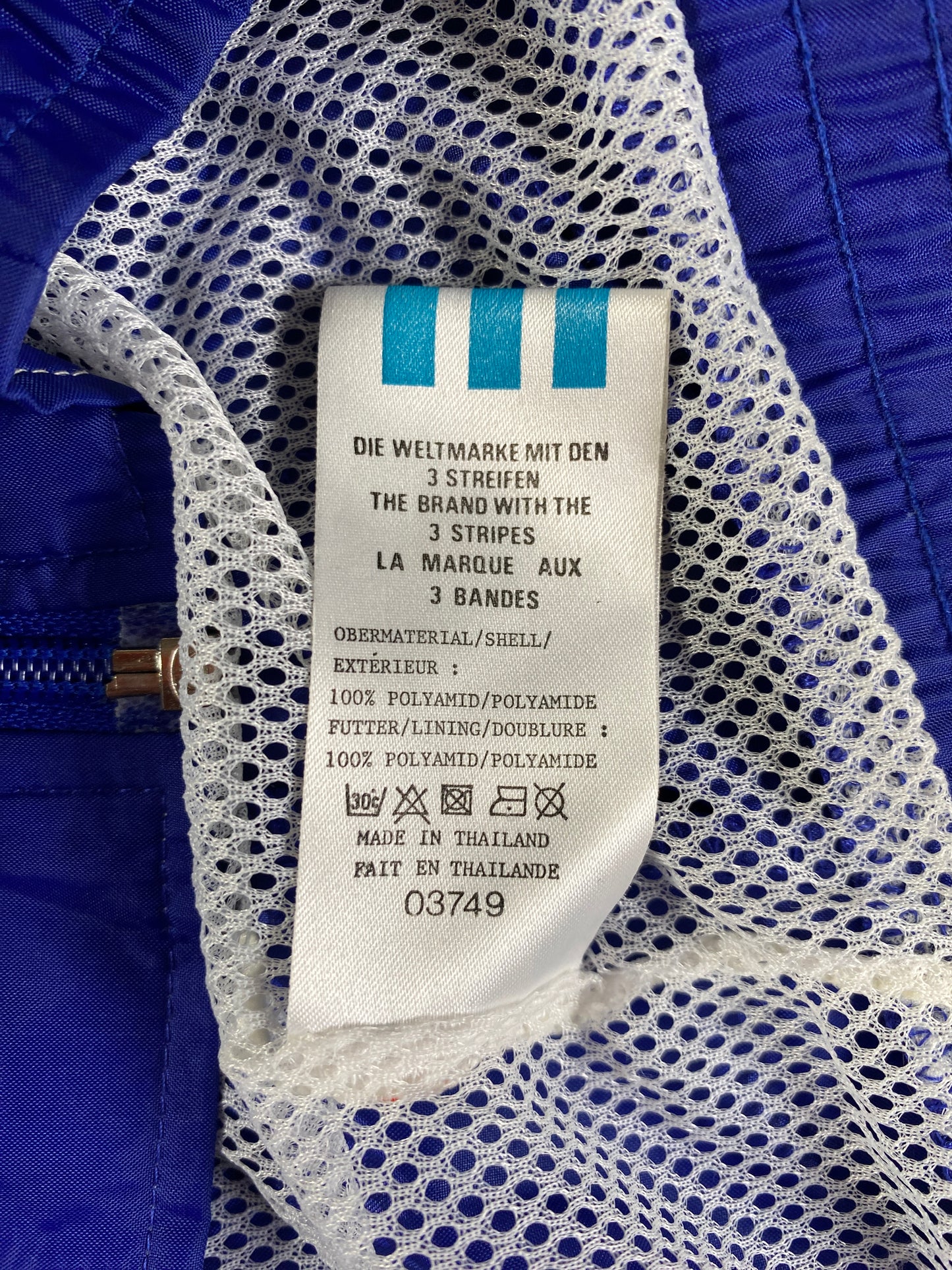 90's ADIDAS Size L Vintage Nylon Jacket / E7292J