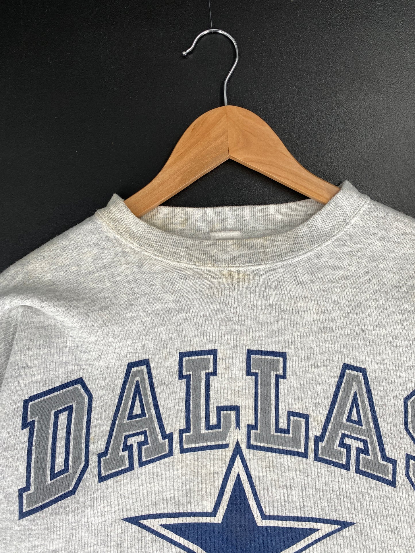 1995 DALLAS COWBOYS Size No Tag (Approx.M) Vintage NFL Sweat-Shirt / E7744S