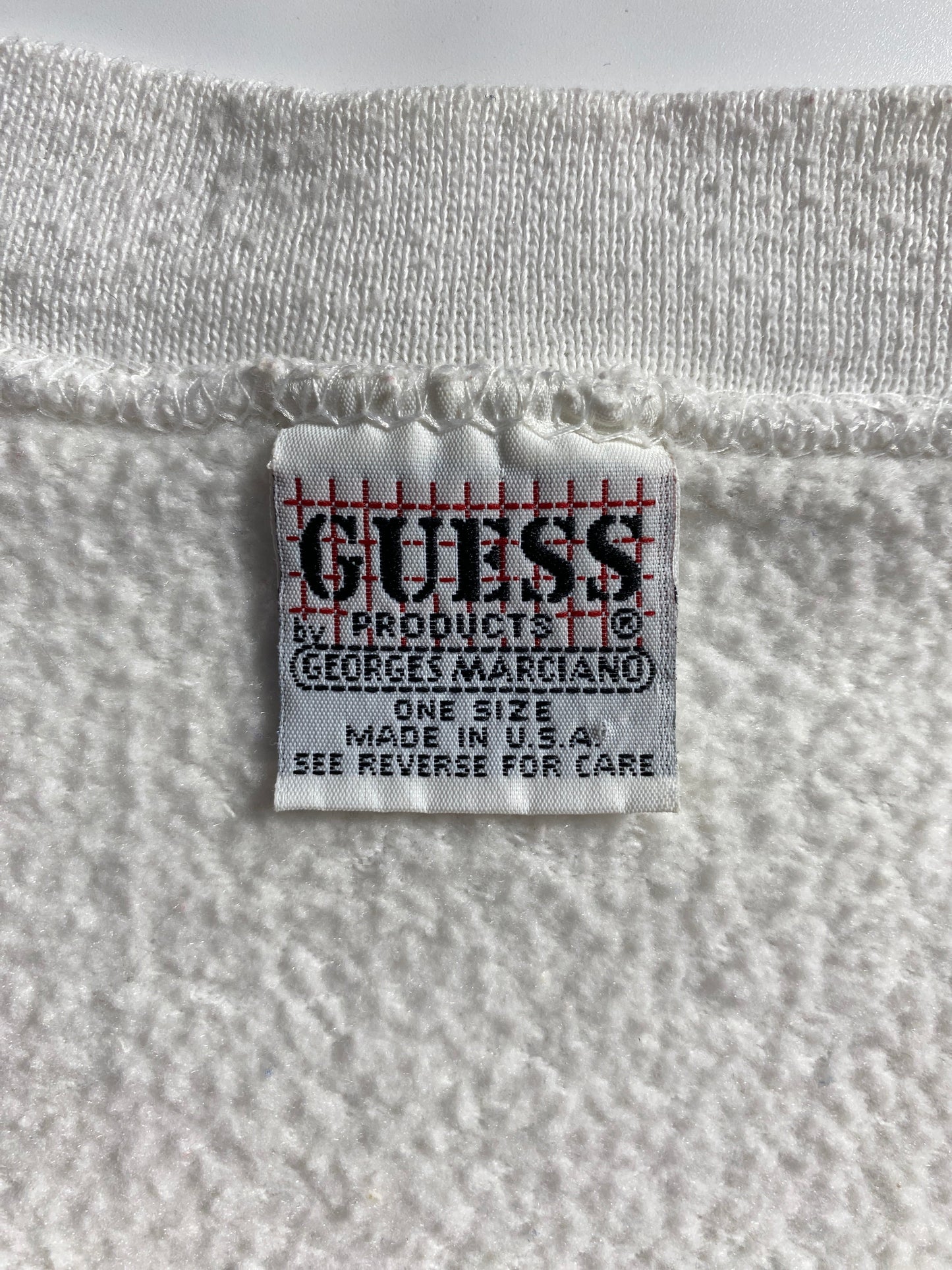 90's GUESS Made in USA Size L Vintage Sweat-shirt / G7012S